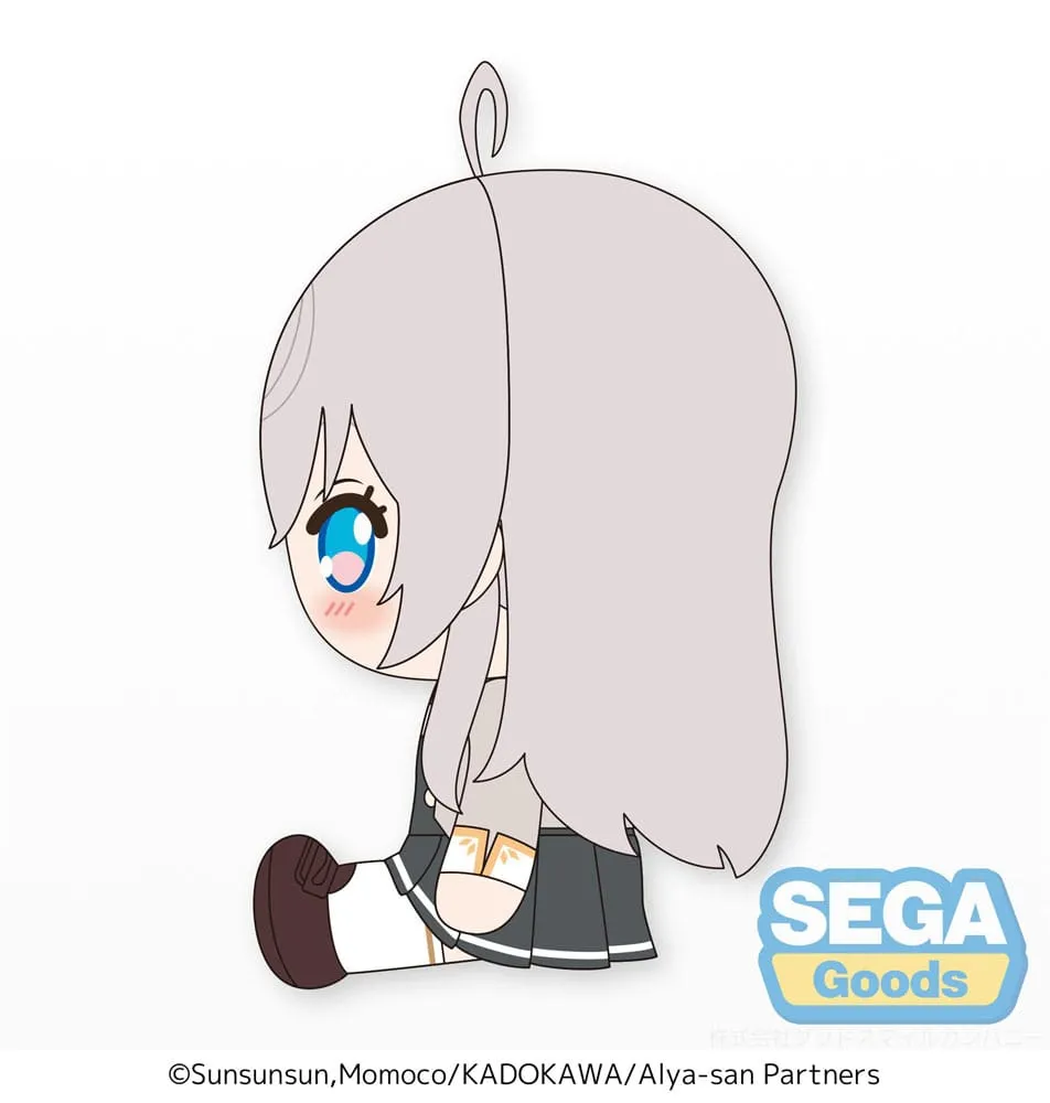 Alya Sometimes Hides Her Feelings in Russian Sit-Down Plush Figure Alya M 28 cm